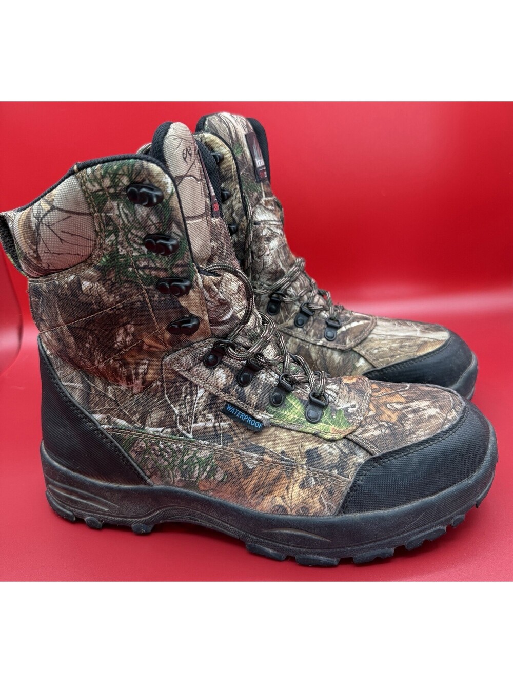 ITASCA Muddy Buck Hunting Boots Men’s 11 Camo Waterproof Insulated Hunting